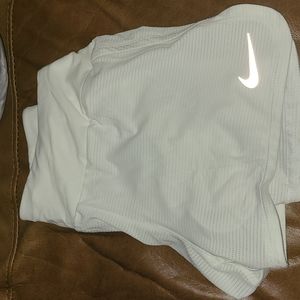 Nike White knit cotton dry fit short. Buy One Get One Half